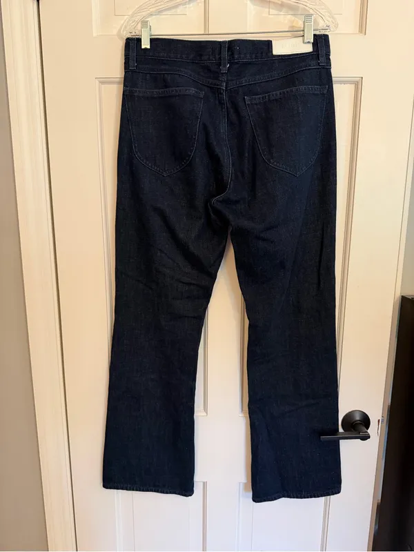 Re/Done Dark Wash Wide Leg Jean Size 29 - Image 2