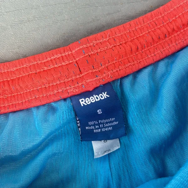 Reebok Y2K Red Blue Mesh Running Shorts‎ Size Small - Image 5