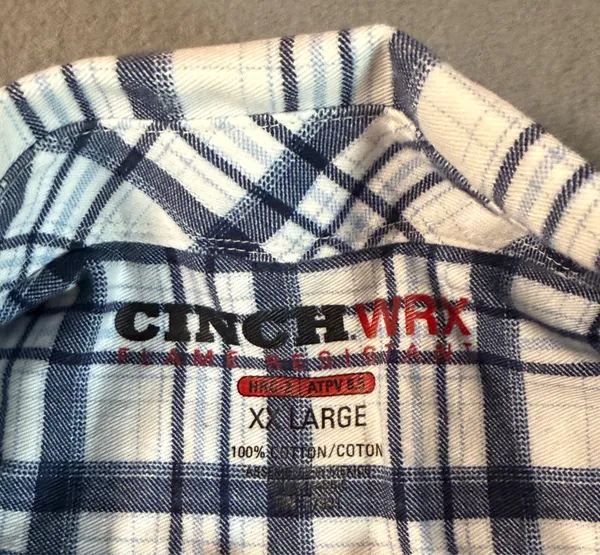 Men’s Cinch long sleeve button down FR shirt - Image 5