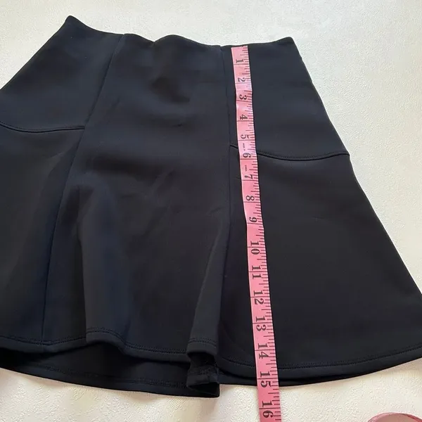 Hollister Black Skater Mini Skirt NWT Size XS - Image 6