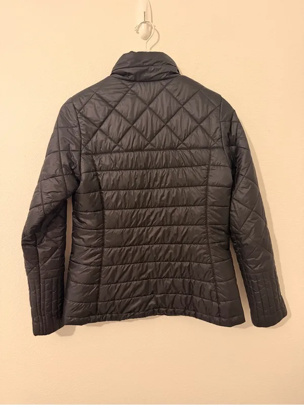 Patagonia Women's Puffer Jacket Zip Black Size Medium M * - Image 5