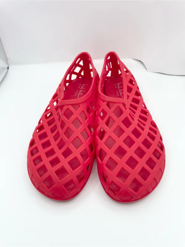 Nicole Miller jelly matte waterproof lightweight red sandals women’s Size 9 - Image 5