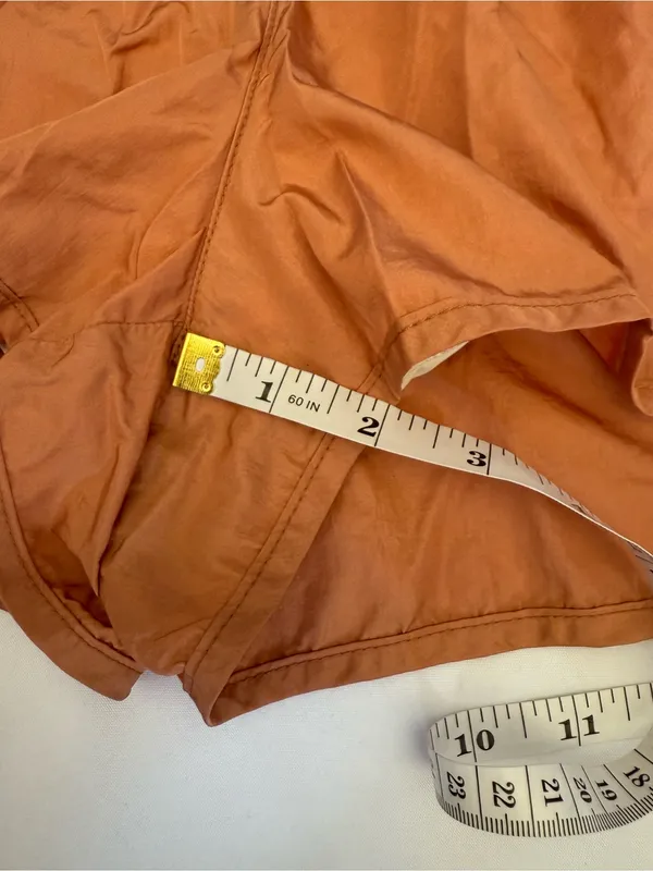 Free People Movement The Way Home Shorts in Rust Orange Size Large - Image 11