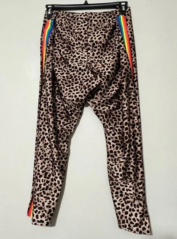 TORRID size 3 full length signature waist liquid mid rise leggings animal print - Image 12