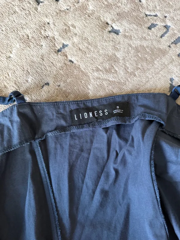 Lioness Navy Mini Dress - Image 4