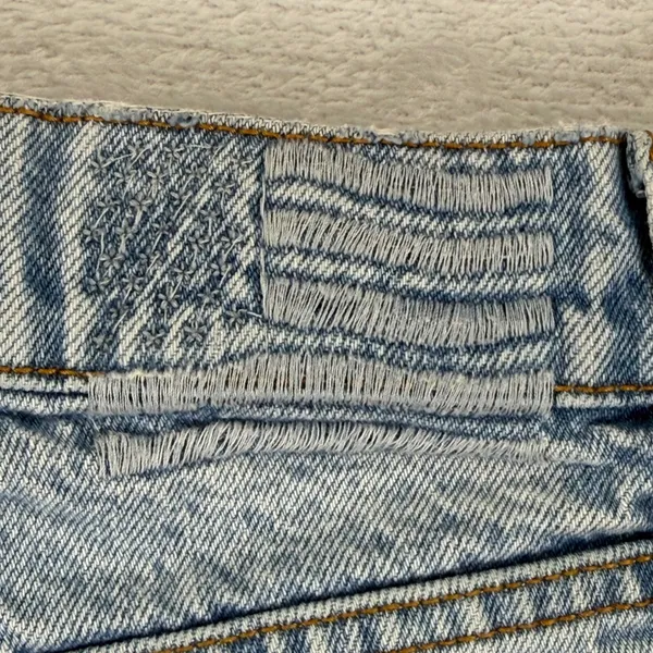 Revice Denim Ex-Boyfriend Light Wash High Rise Straight Leg‎ Jeans Blue Size 23 - Image 11