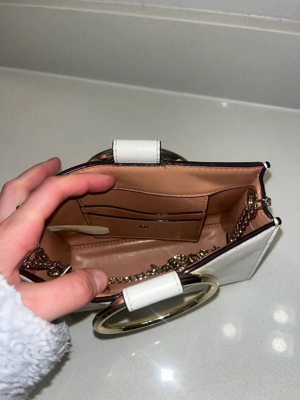 White Kate Spade Purse - Image 4