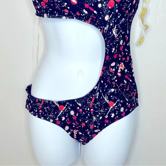 LA Hearts One Piece Cut-Out Swimsuit‎ Size M NWT - Image 4
