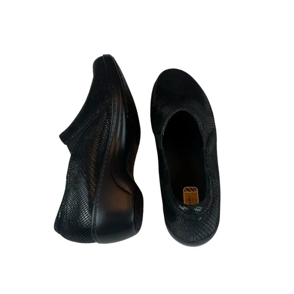 Clarks Slide On Non-Resistant Slip Lightweight Clog Shoes - Image 10