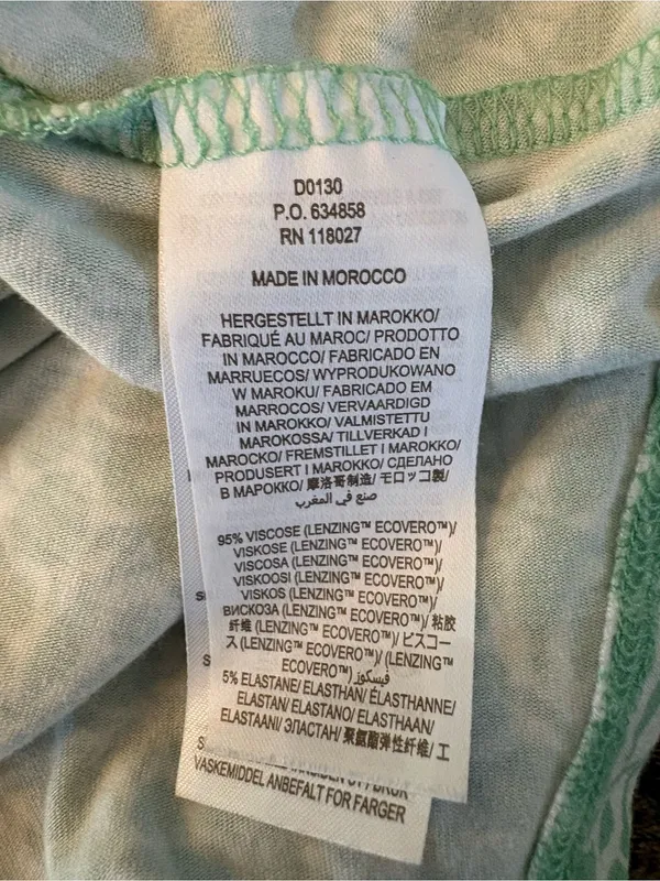 Boden Milkmaid Dress Womens 6P Sage Green Ditsy Floral Puff Sleeve - Image 7