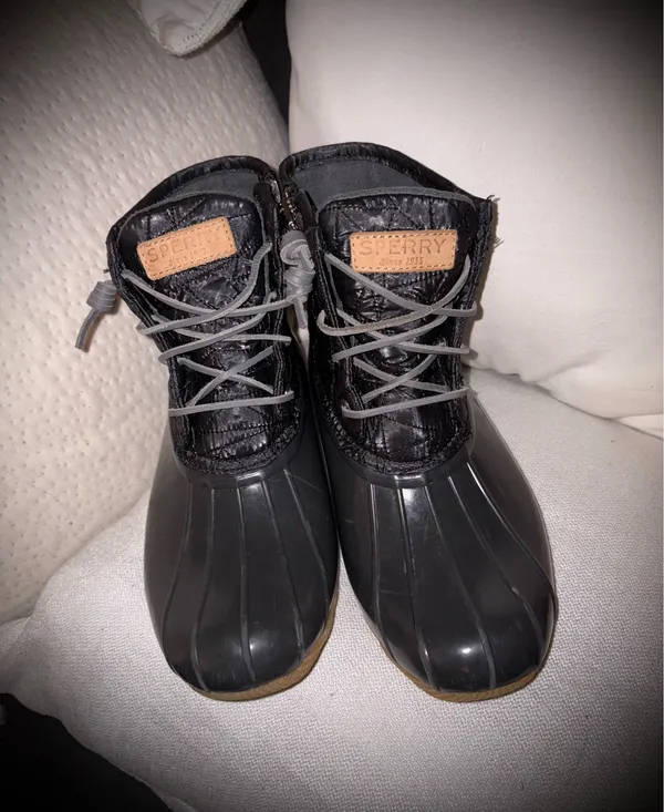 Sperry Women’s Top-Sider Saltwater Duck Boots Sz 8 - Image 2