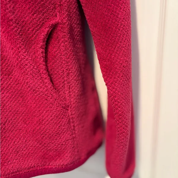 Patagonia Snap-T Fleece Pullover Womens Large Pink‎ Polartec Thermal Pro 0772 - Image 5