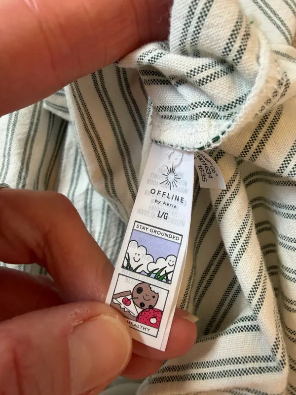 OFFLINE by Aerie preppy skort White Size L - Image 6