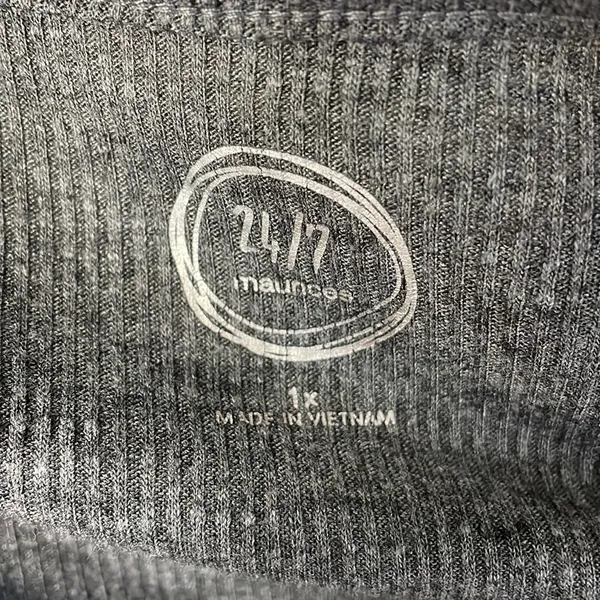Maurices 24/7 Ribbed Short Sleeve Top - Image 4