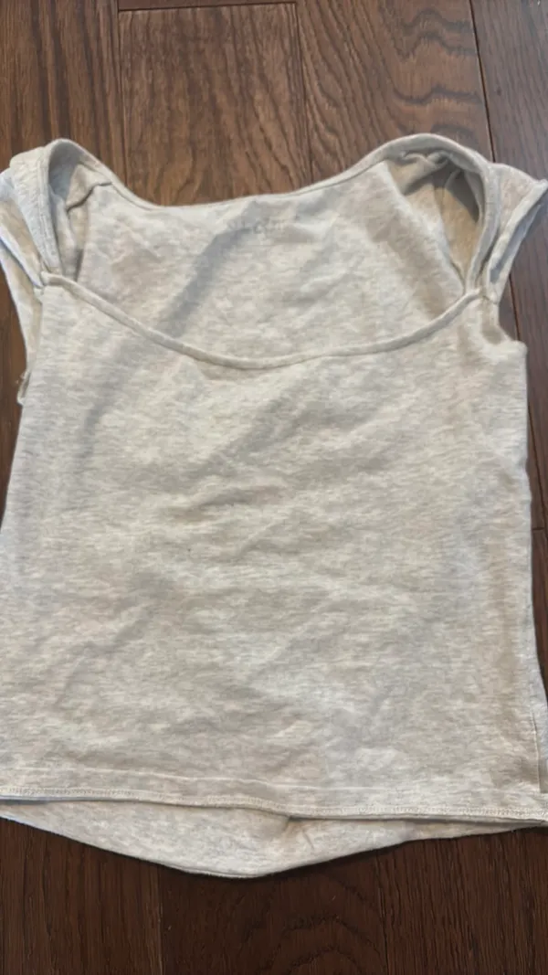 John Galt Brandy Melville Tank Heather Grey Top - Image 2