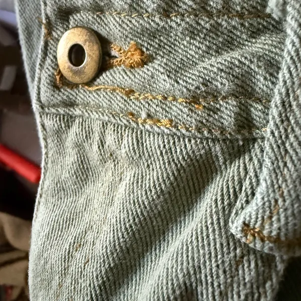 Entro Light Green Textured Pants - Image 4