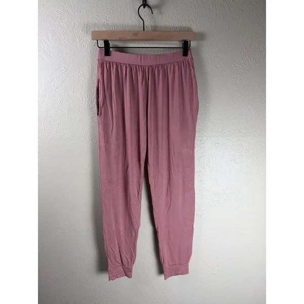 Kyte Baby Women’s Bamboo Pajama Set Size XS Pink Matching Top Pants Loungewear - Image 9