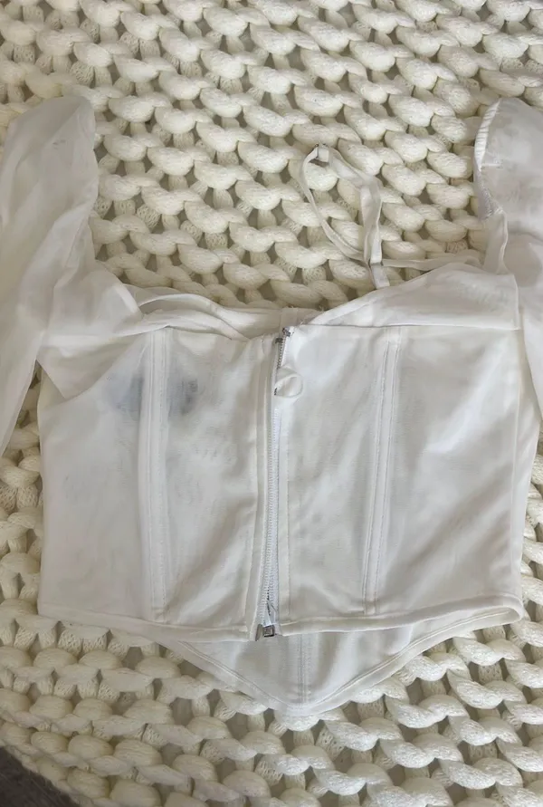 White Fox Corset - Image 2