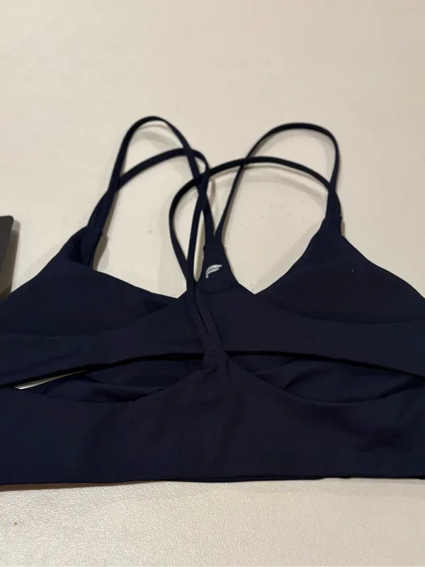 Fabletics Black Double-Strap Sports Bra - Image 6