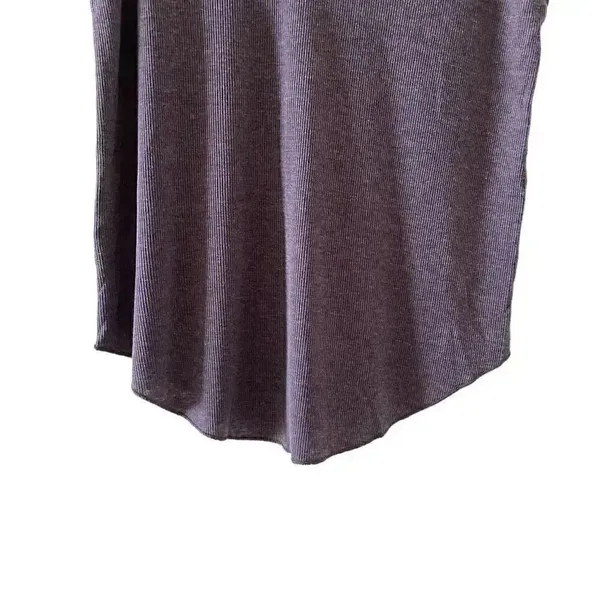 Chaser Revolve DOUBLE V NECK RIB CAMI BEAR Purple Women’s Top SZ M - Image 5