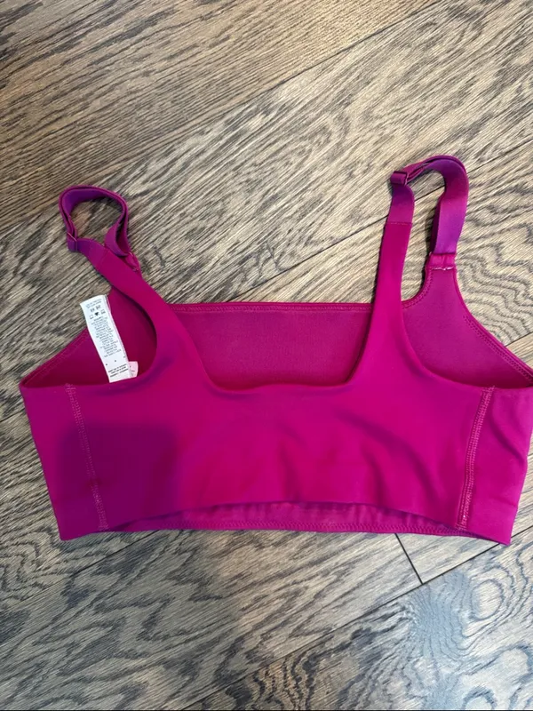 Nike Hot Pink / Purple Adjustable-Strap Sports Bra • - Image 2