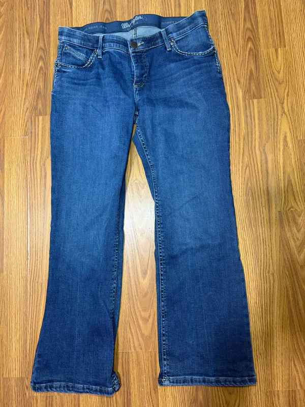 Wrangler Shiloh Whipstitch Bootcut Jeans Size 13x30 - Image 3