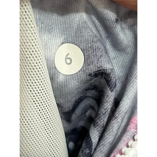 Lululemon Define Jacket Moody Mirage White Deep Navy Luon Zip Up Size 6 - Image 8