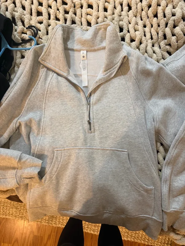 Lululemon Scuba Oversized Half-Zip Hoodie M/L - Image 4