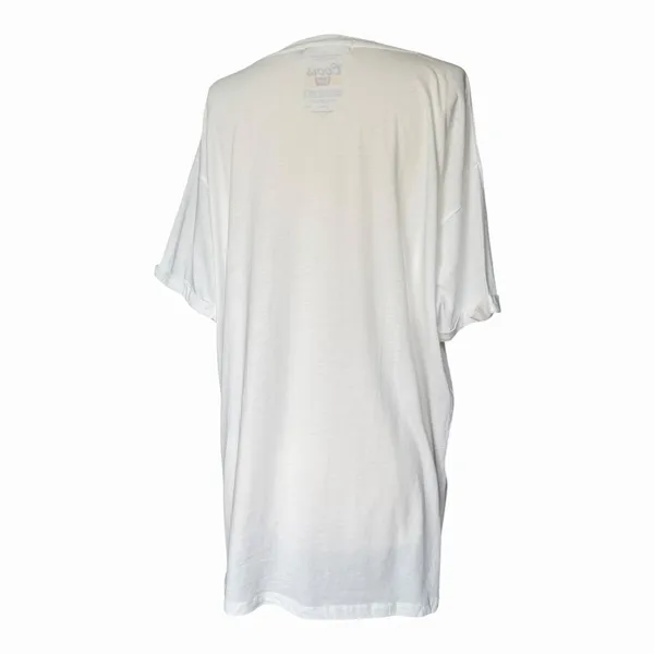 The Laundry Room Coors Banquet Rodeo Graphic Oversized Tee White Womens SM NWOT - Image 5