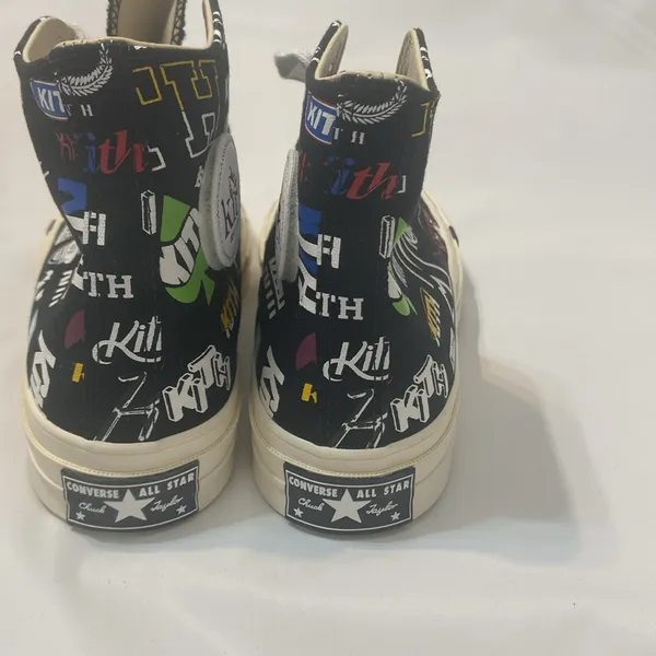 Converse Chuck Taylor All Star 70 Hi Kith 10 Year Anniversary Black Size Women 6 - Image 5