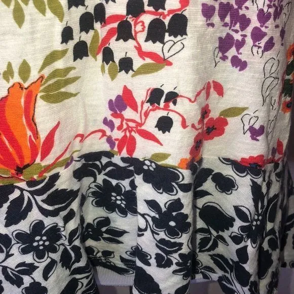 5/$30 🎈 Anthropologie Postmark women’s small cultivar floral tank top - Image 4