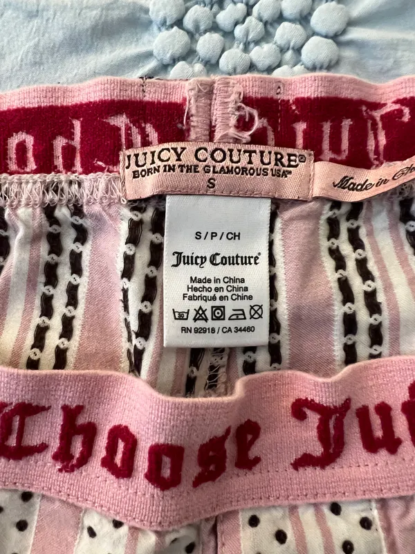 Juicy Couture Pink Sleep Pants - Image 2