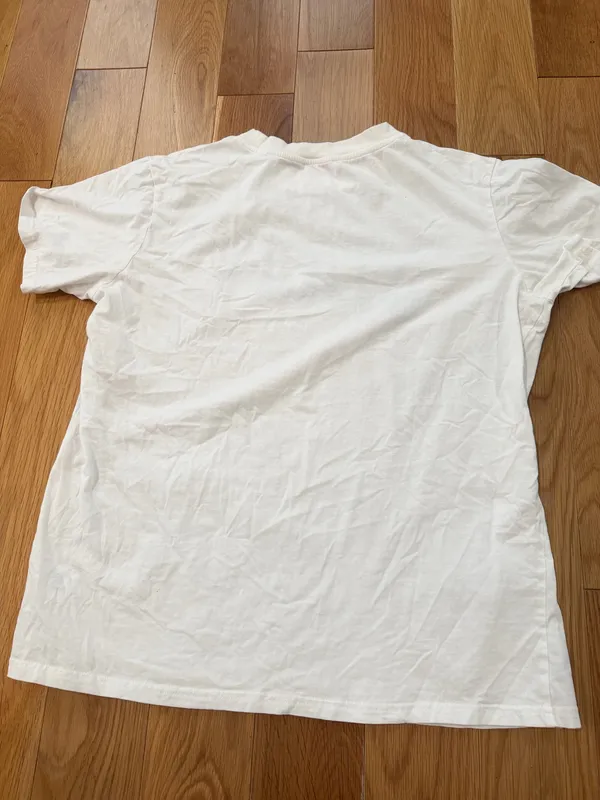 Pink Lily Stars & Stripes White Graphic Tee - Image 4