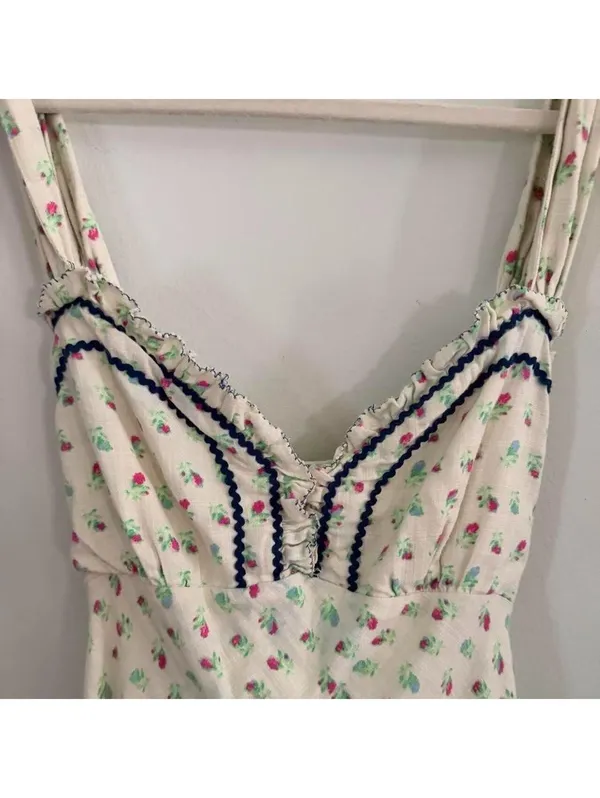 Free People Sweet Hearts Midi Dress - Image 4
