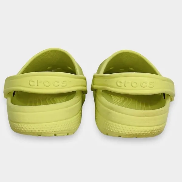 CROCS Classic Clog Pale Banana Yellow Unisex Men's 7 Women's 9 - Image 10