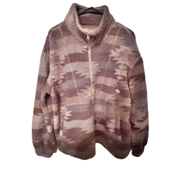 Koolaburra by UGG Cozy Southwestern Half Zip Fleece Pullover Jacket Women's XL - Image 6