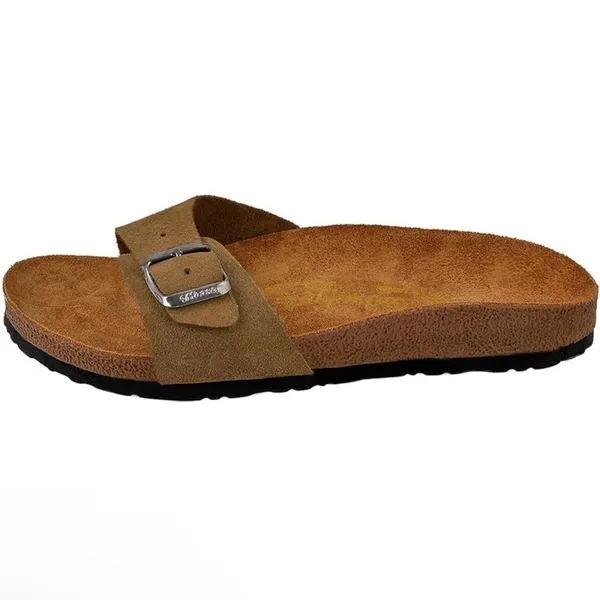 Moosfield Leather slip on sandal Sz 38/ US 7.5 - Image 3