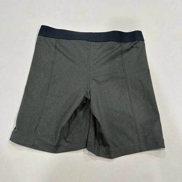 Nike Pro Compression Shorts Medium Gray Dri-FIT Athletic Biker - Image 3