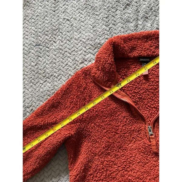 Patagonia Women's Ramble Better Sweater 1/4 Zip Fleece‎ Pullover Tomato Red Xs - Image 7