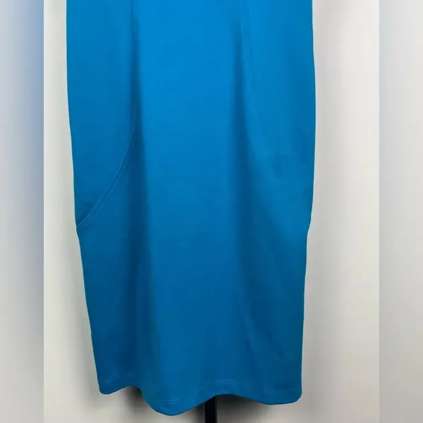 Derek Lam For‎ Design Nation Blue Black Colorblock Sleeveless Bodycon Dress - Image 4
