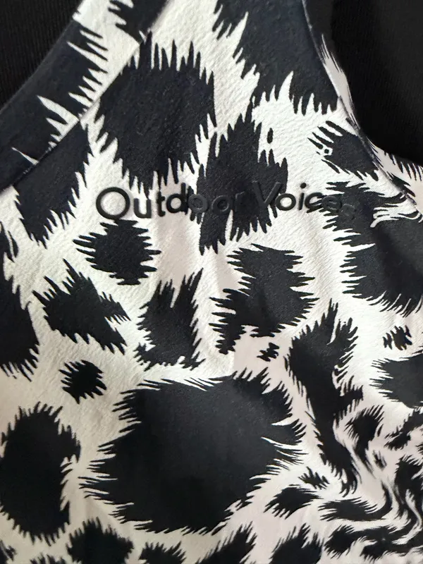 Outdoor Voices The Exercise Dress Dalmatian Print Size Medium. - Image 6