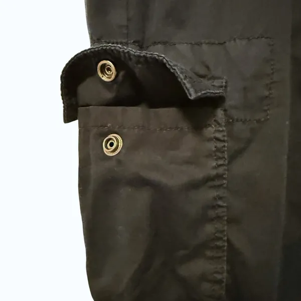 New York & Company Cargo Pants Black Excellent Utility‎ Gorpcore Women Medium - Image 4