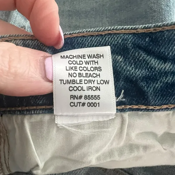 Pistola - NWT Mid Rise Cut Off Shorts Sz 27 - Image 7