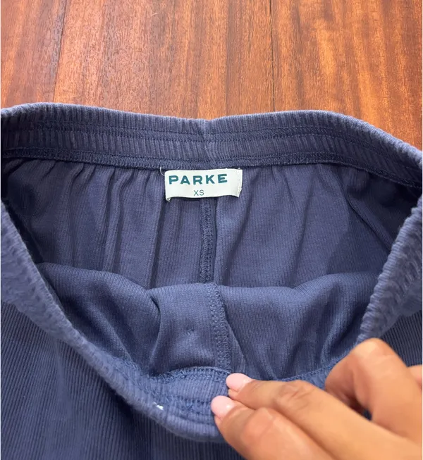 Parke Ribbed Cotton Boxer Pants - Image 4