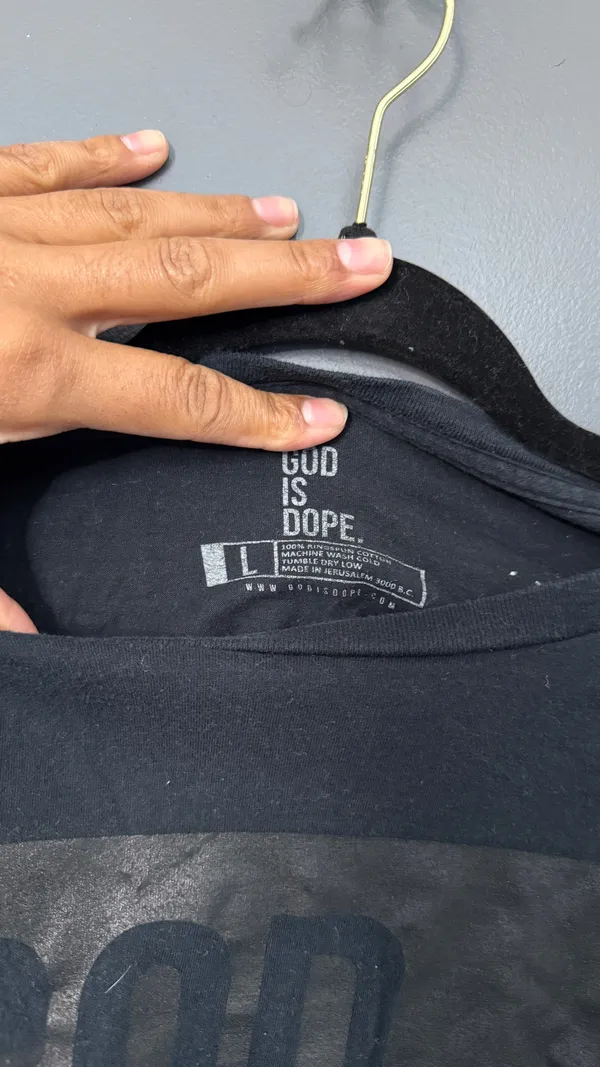 God Is Dope Graphic T - Image 3