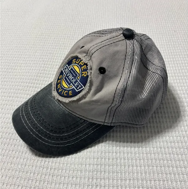 Chevrolet patch trucker hat Gray - Image 2