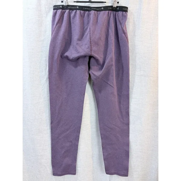 Carhartt‎ Force Baselayer Leggings Purple Thermal Pants L Regular - Image 2
