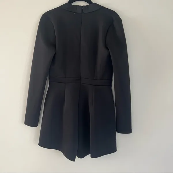 Lioness black deep v romper - Image 4