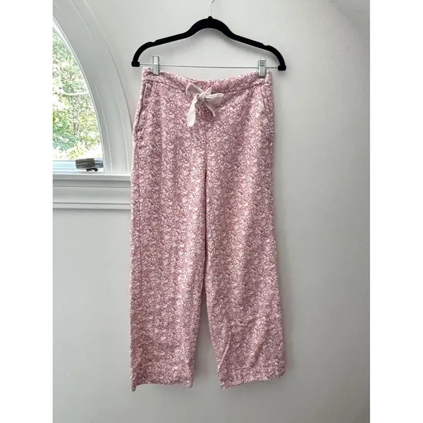 Boden Womens Cotton Flannel Pajama Pants Sleepwear Lounge Relaxed Fit Size 6 - Image 2