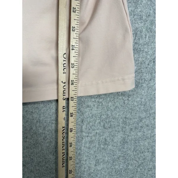 Vintage Bloomingdales‎ Small Womens Cami Top Light Pink Stretch 90s Scoop Neck - Image 8